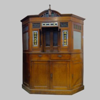 Alter chinesischer Ahnen-Schrank, Teak