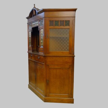Alter chinesischer Ahnen-Schrank, Teak – Bild 2