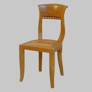 Stuhl „Italy Rattan“ Teak, Wiener Geflecht