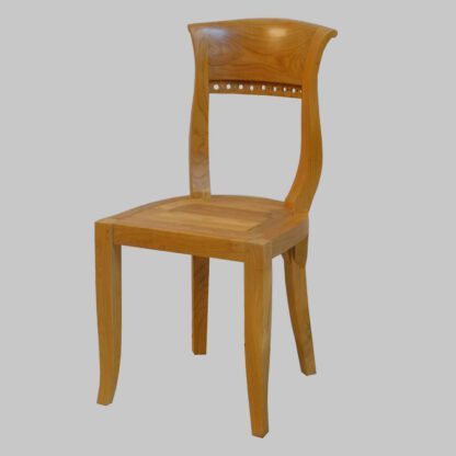 Stuhl „Italy Rattan“ Teak, Wiener Geflecht