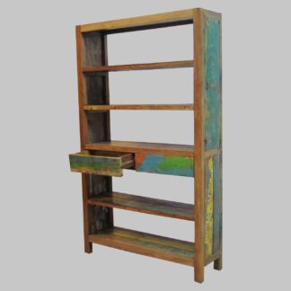 Regal aus altem Bootsholz, 180 x 110 x 30cm