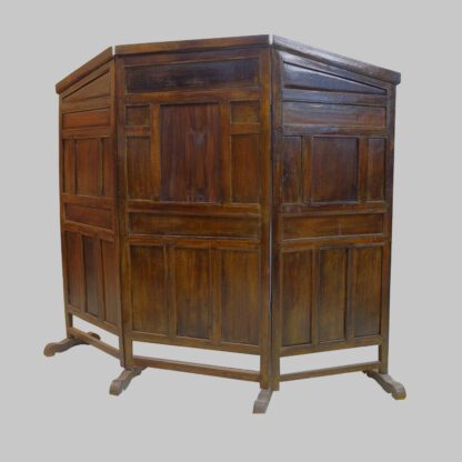 Alter Paravent, 3-teilig – Bild 2