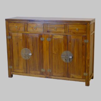 Sideboard mit 4 Türen und 4 Schüben (Farbe Foto abweichend)
