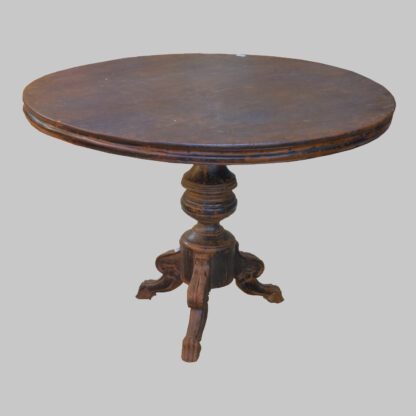 Alter, runder Tisch d115 – Bild 2