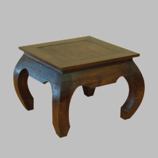 Opiumtisch mit 2 Schüben 60x60