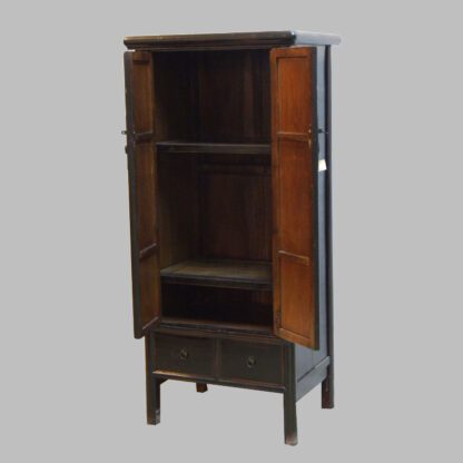 Alter schwarzer China-Schrank – Bild 2