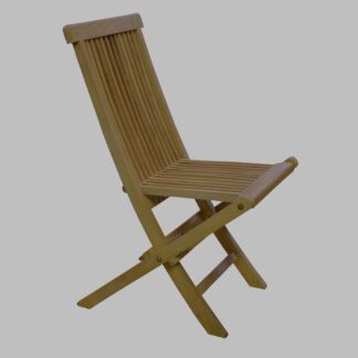 Outdoorstuhl Klappstuhl Gartenstuhl TEAK wetterfest