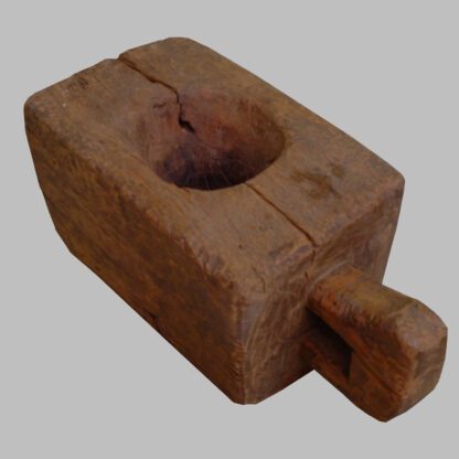 alter Holz-Mörser – Bild 2