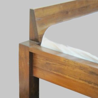 Bett "Dalum" Teak Massiv, Kopfteil, 160 x 200