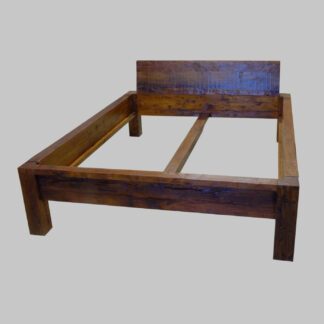 Bett "Dalum weathered 140 mit Rückenlehne"