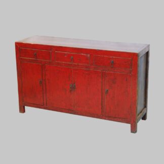 Altes Sideboard mit 4 Türen und 3 Schüben