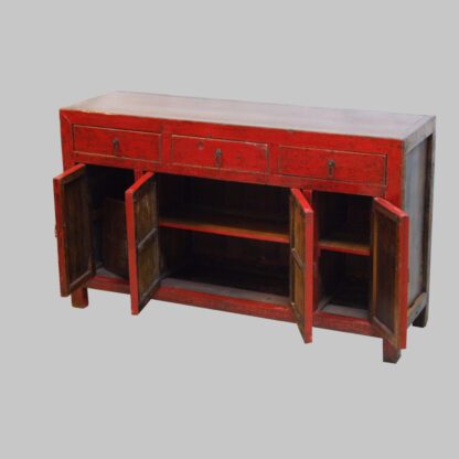 Altes Sideboard mit 4 Türen und 3 Schüben – Bild 2