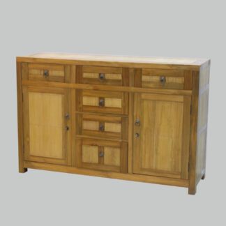 Sideboard Teak/Bambus 150 cm