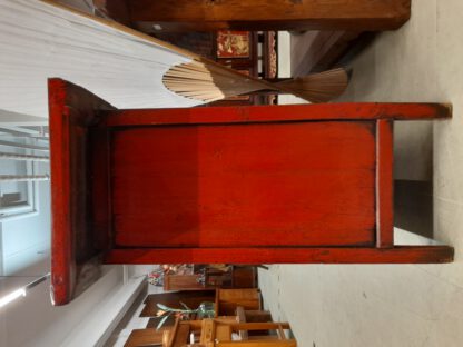 Rote Kommode / großes China Sideboard Antik – Bild 5