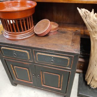 Alte China-Kommode aus TEAK-Holz, Rarität