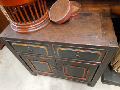Alte China-Kommode aus TEAK-Holz, Rarität – Bild 3