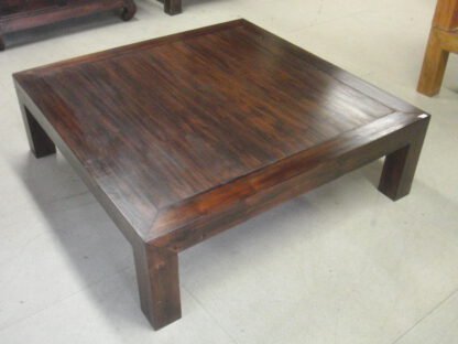 Großer Sofatisch  120 x 120 cm Teak