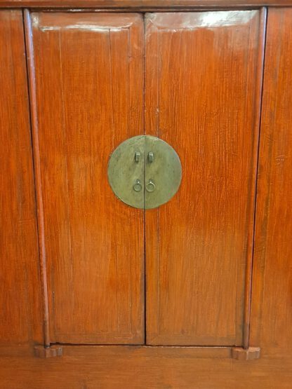 Antiker chinesischer Schrank Hochzeitsschrank Kleiderschrank oder Regalschrank, offen oder geschlossen, Breite 125 – Bild 5