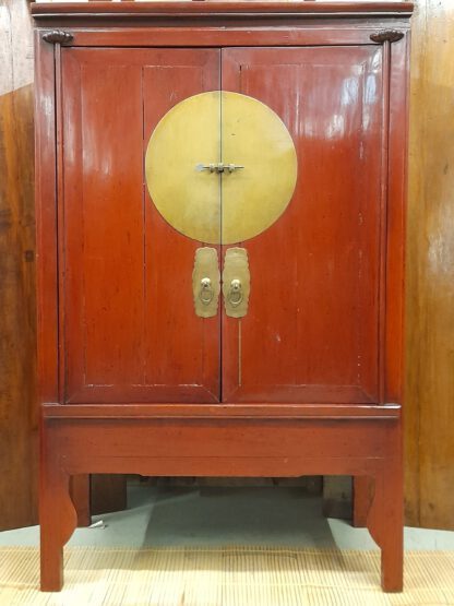 Hochzeitsschrank, Chinaschrank, Kleiderschrank, Regalschrank offen oder geschlossen, Breite 110 cm