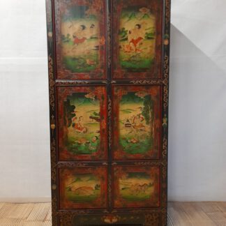 ("...Splatter !") Mongolia-Schrank Kyungbur-Lack