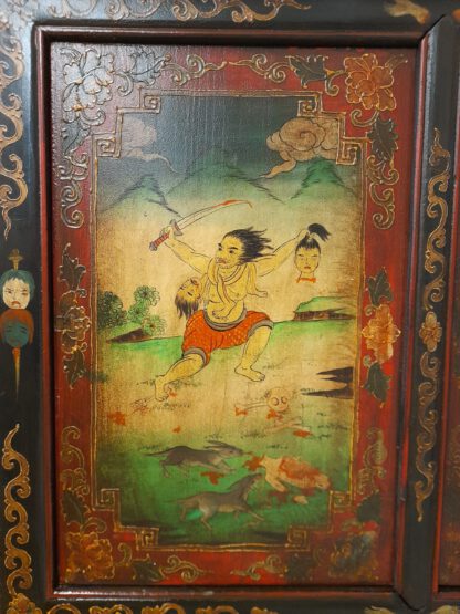 ("...Splatter !") Mongolia-Schrank Kyungbur-Lack – Bild 2