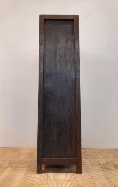 Asia Schrank Rot Antik Originallack Patina Hochzeitsschrank – Bild 8