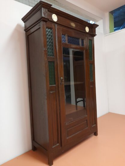 Vitrine Teakholz : Colonial / Art Deco - Blend – Bild 4