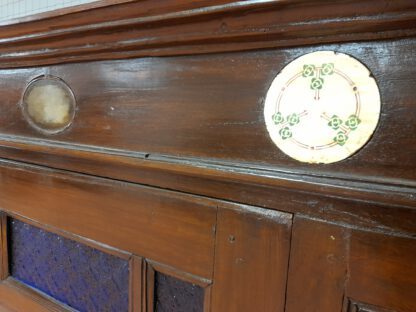 Vitrine Teakholz : Colonial / Art Deco - Blend – Bild 3