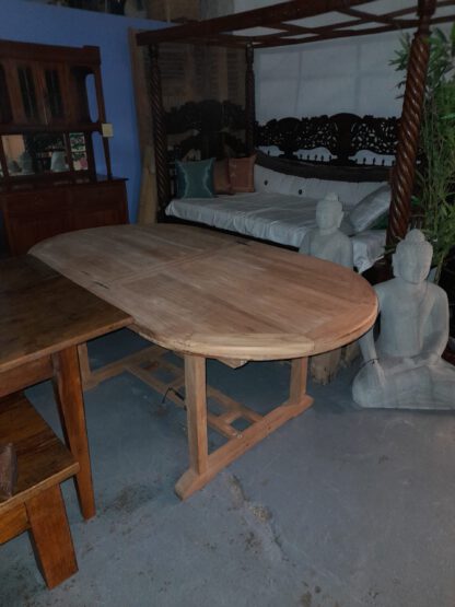 Outdoor-Tisch Gartentisch TEAK Klasse 1A Qualität, 180 cm, ausziehbar auf 240 cm – Bild 2