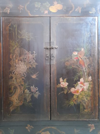 Asia Schrank H 180cm x B 126/ 140cm, Hochzeitsschrank – Bild 4