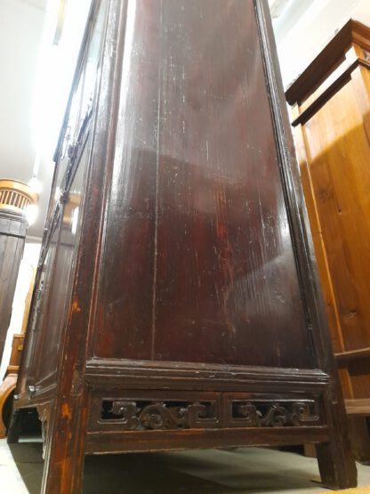 Großer, antiker Asia-Schrank 180x170cm – Bild 6
