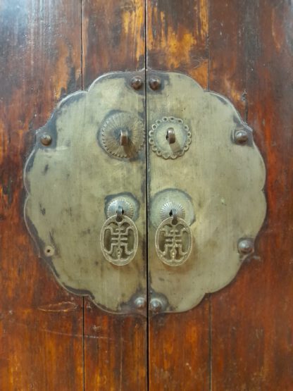 Großer, antiker Asia-Schrank 180x170cm – Bild 2