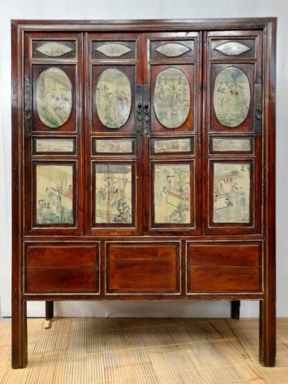 Four-Panel Hochzeitsschrank,   Höhe180xBreite136cm