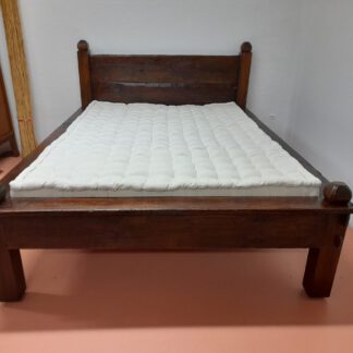 Bett Antik TEAK Massiv für 140 cm x 200 cm