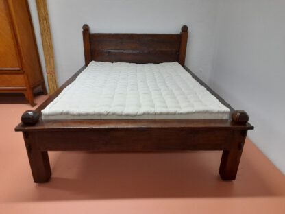Bett Antik TEAK Massiv für 140 cm x 200 cm