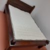 Bett Antik TEAK Massiv für 140 cm x 200 cm – Bild 4