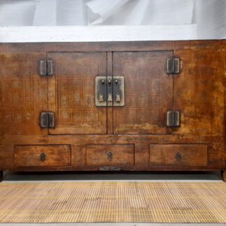 Antikes Sideboard Asia Kommode traumhafte Patina Braun 160cm