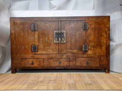 Antikes Sideboard Asia Kommode traumhafte Patina Braun 160cm