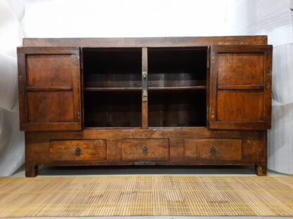 Antikes Sideboard Asia Kommode traumhafte Patina Braun 160cm – Bild 5