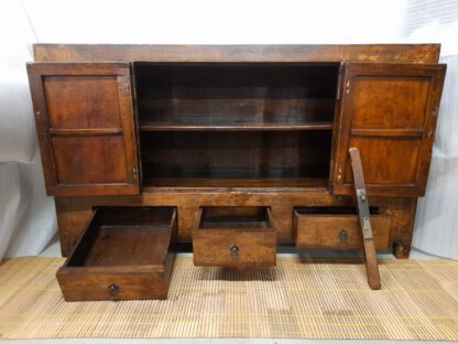 Antikes Sideboard Asia Kommode traumhafte Patina Braun 160cm – Bild 4