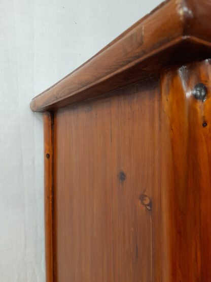 Antiker Asia-Schrank Edelholz Höhe 2 m, "Hochzeitsschrank" Kirsche – Bild 3
