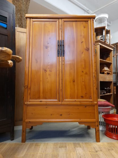 Antiker Edelholz Asia-Schrank "Hochzeitsschrank" Birne – Bild 5