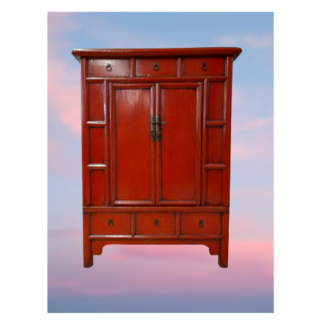 Muzhumengui -Schrank in Rot