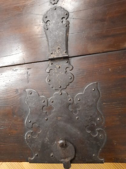 Große antike Japan Truhe Hochzeitstruhe L120 x H70cm – Bild 5