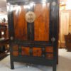 Asiaschrank Schwarz Mahagoni 203 x 135 x57 cm – Bild 3
