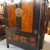 Asiaschrank Schwarz Mahagoni 203 x 135 x57 cm – Bild 5