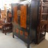 Asiaschrank Schwarz Mahagoni 203 x 135 x57 cm – Bild 4