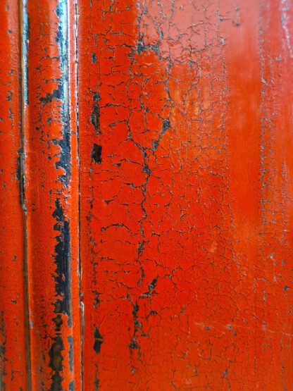 Antike Chinakommode, rot – Bild 3