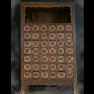 Historischer Apothekerschrank