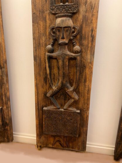 *Tempeltüren* Ethno-Wandpanels aus massivem Großstamm 245cm – Bild 8